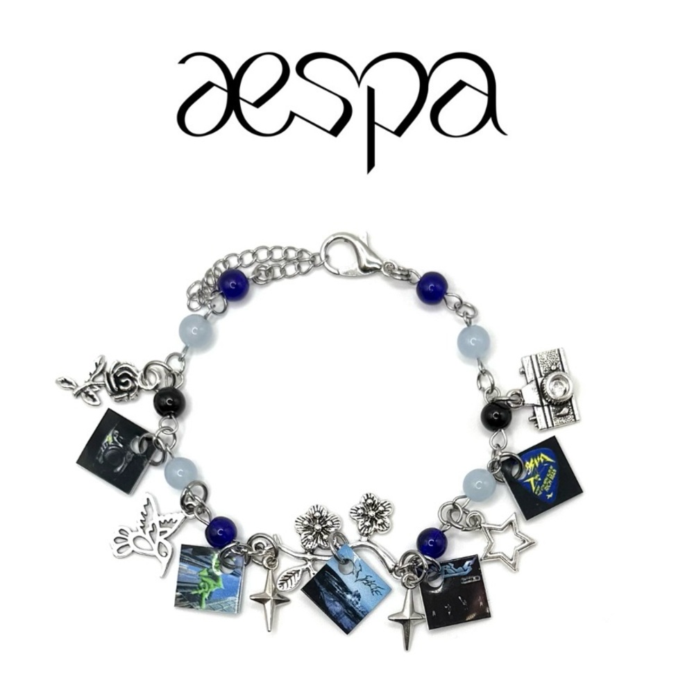 Aespa Kpop Album Charm Bracelet | Concert Outfit Accessories